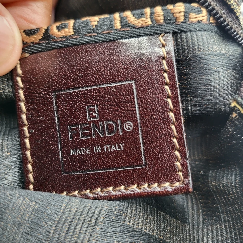 Fendi Zucca FF Clutch Pouch, Authentic.. - Picture 9 of 14